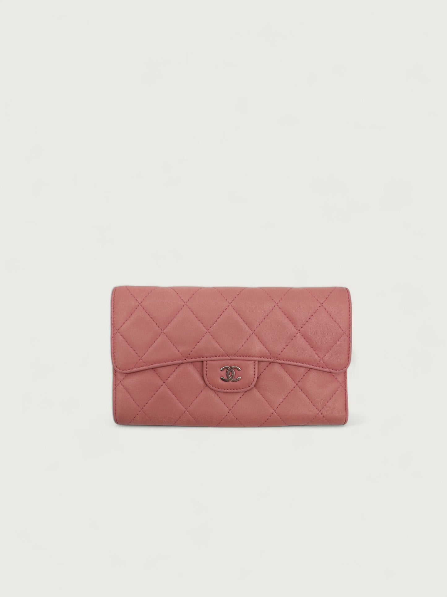 CHANEL 2006-2008 CLASSIC WALLET PINK