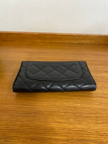 CHANEL CLASSIC WALLET BLACK SERIES 10