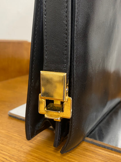 CELINE 70s HORSE CARRIAGE CALFSKIN SHOULDER BAG