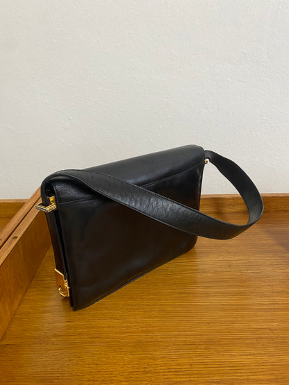 CELINE 70s HORSE CARRIAGE CALFSKIN SHOULDER BAG