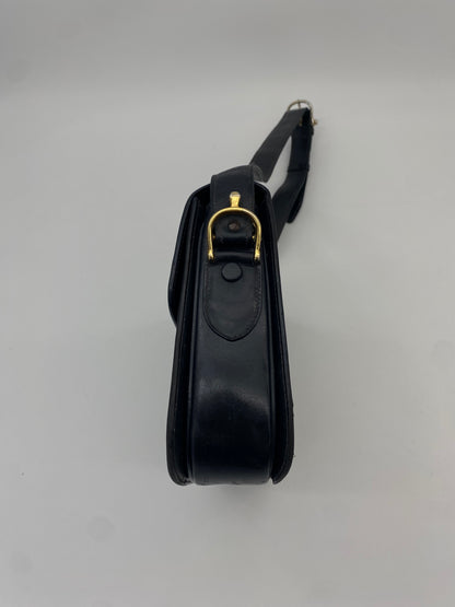 CELINE CALECHE BOX BAG NAVY