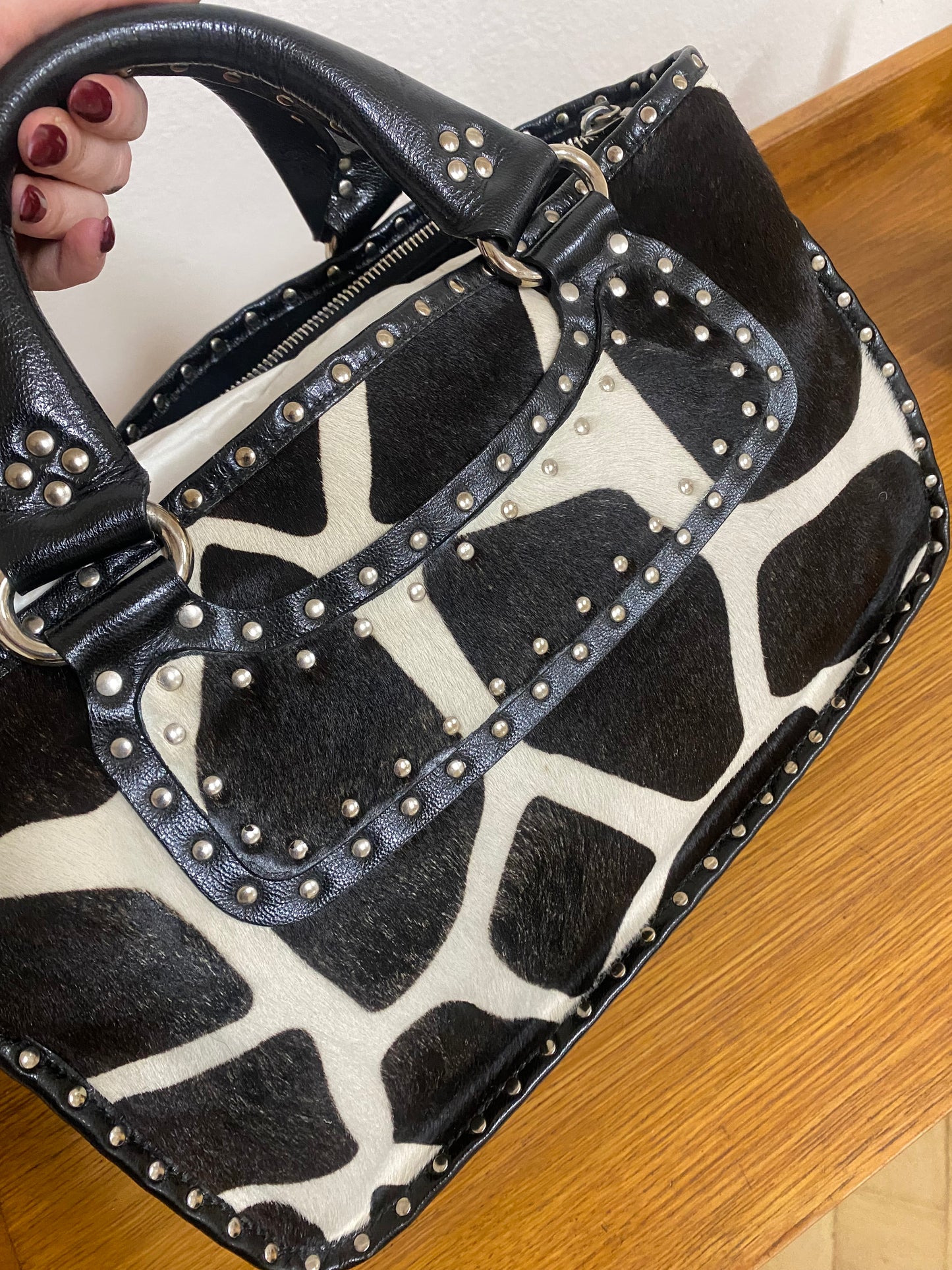 CELINE RARE PONY HAIR BOOGIE BAG