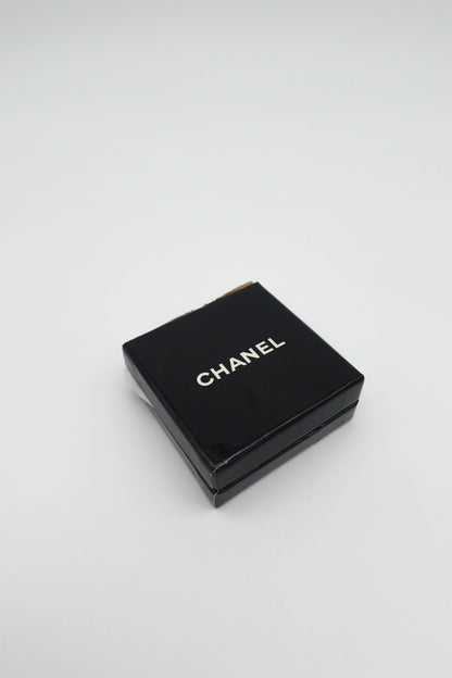 CHANEL EARRINGS GOLD TONE