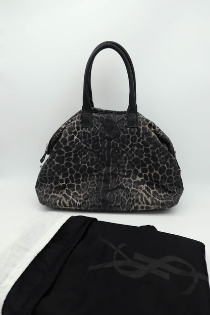 YSL LEOPARD TOTE BAG