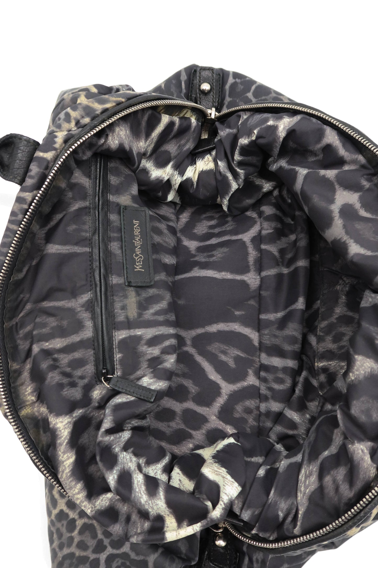 YSL LEOPARD TOTE BAG