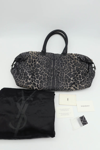 YSL LEOPARD TOTE BAG