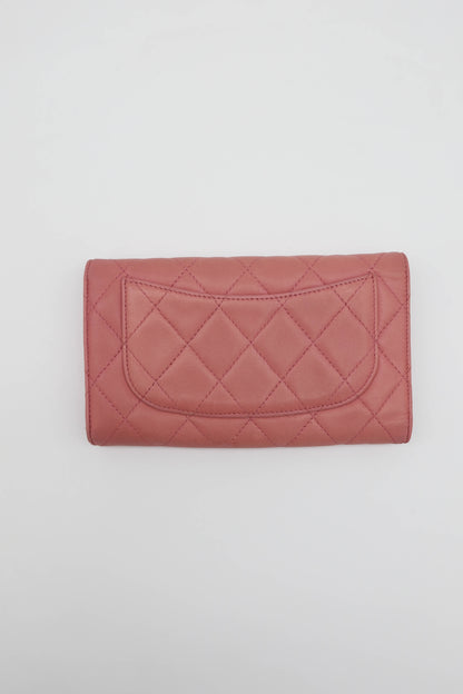 CHANEL 2006-2008 CLASSIC WALLET PINK