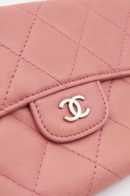 CHANEL 2006-2008 CLASSIC WALLET PINK